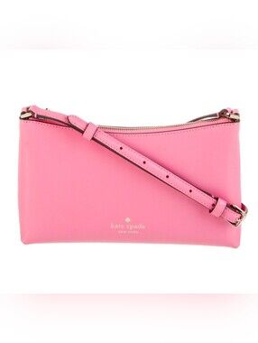 NWT Kate Spade Blossom Pink Saffiano Leather Crossbody Bag